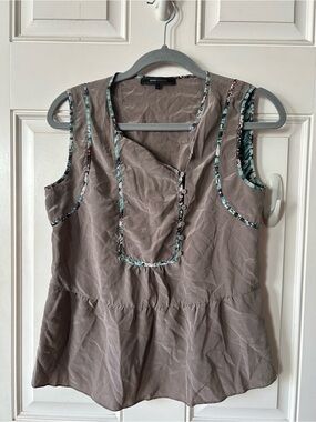 BCBG MAXAZRIA SILK BLOUSE